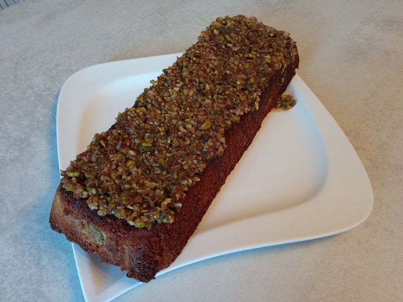 Lime-os pisztáciás loaf