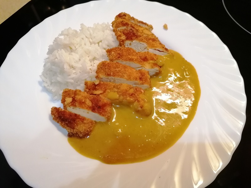 Csirke katsu curry