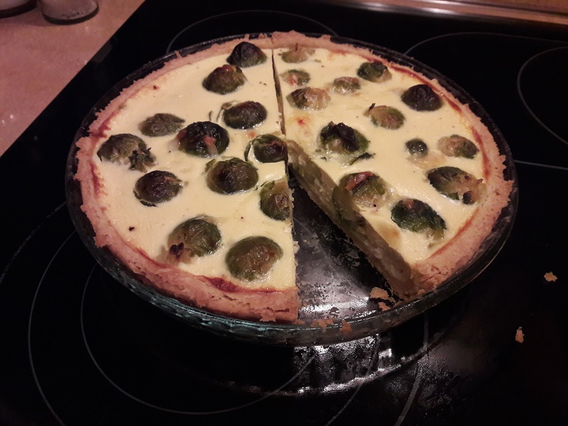 Sajtos-kelbimbós quiche